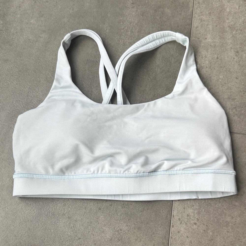 Lululemon Women's Baby Blue Sports Bra